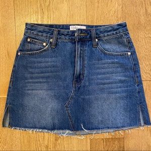 TOBI Jean Skirt